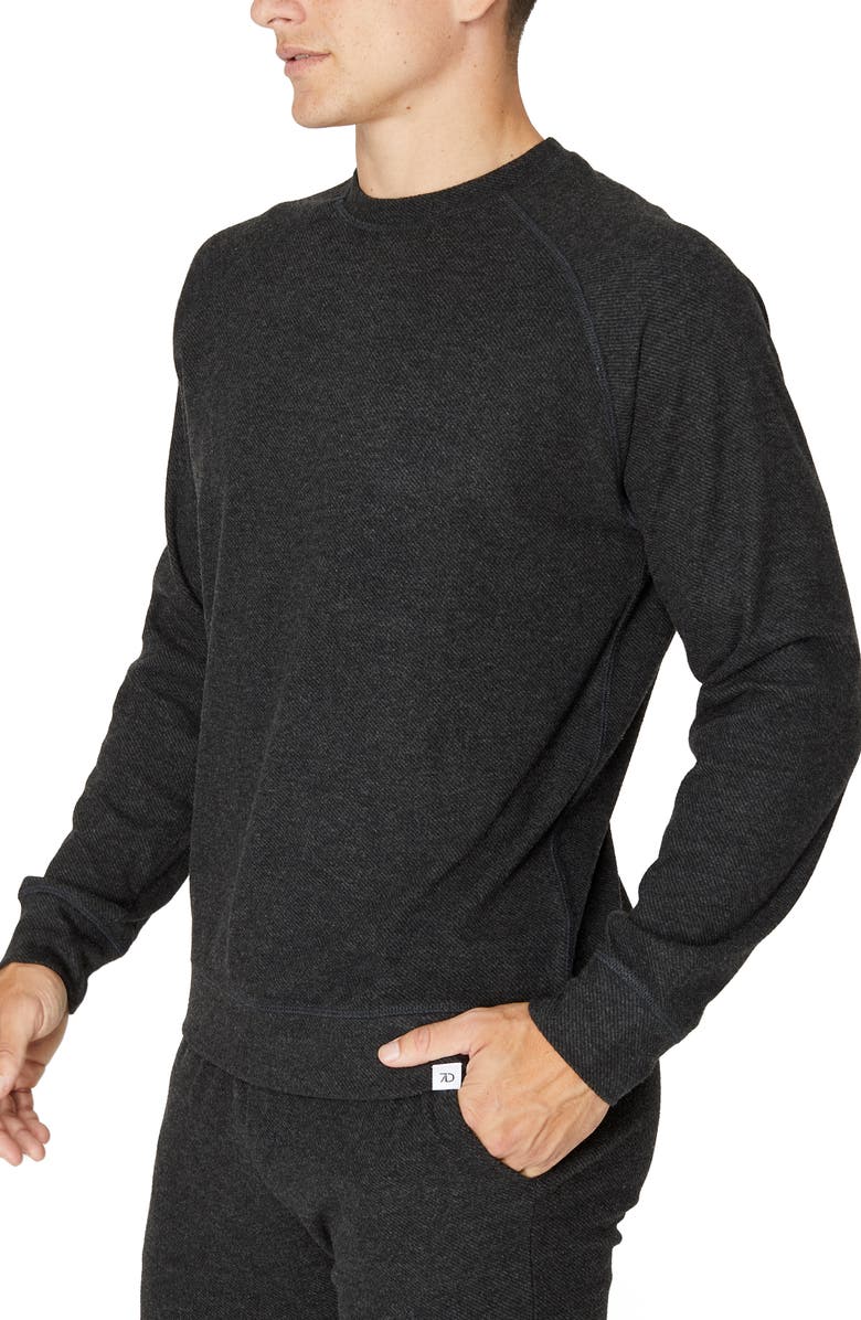 7 Diamonds Generation Sweatshirt, Alternate, color, Charcoal