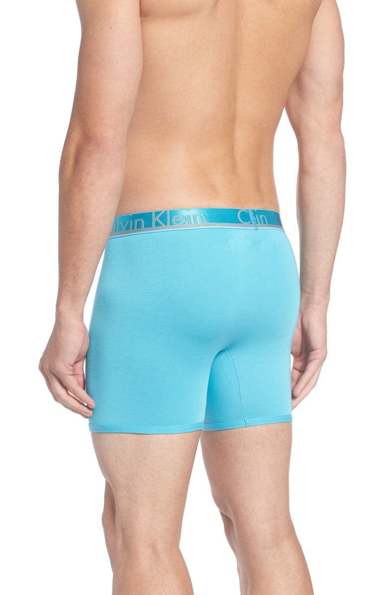 Calvin Klein 3-Pack Comfort Microfiber Boxer Briefs, Alternate, color, 