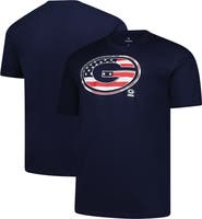FANATICS Men's Fanatics Navy Green Bay Packers Big & Tall Americana T-Shirt