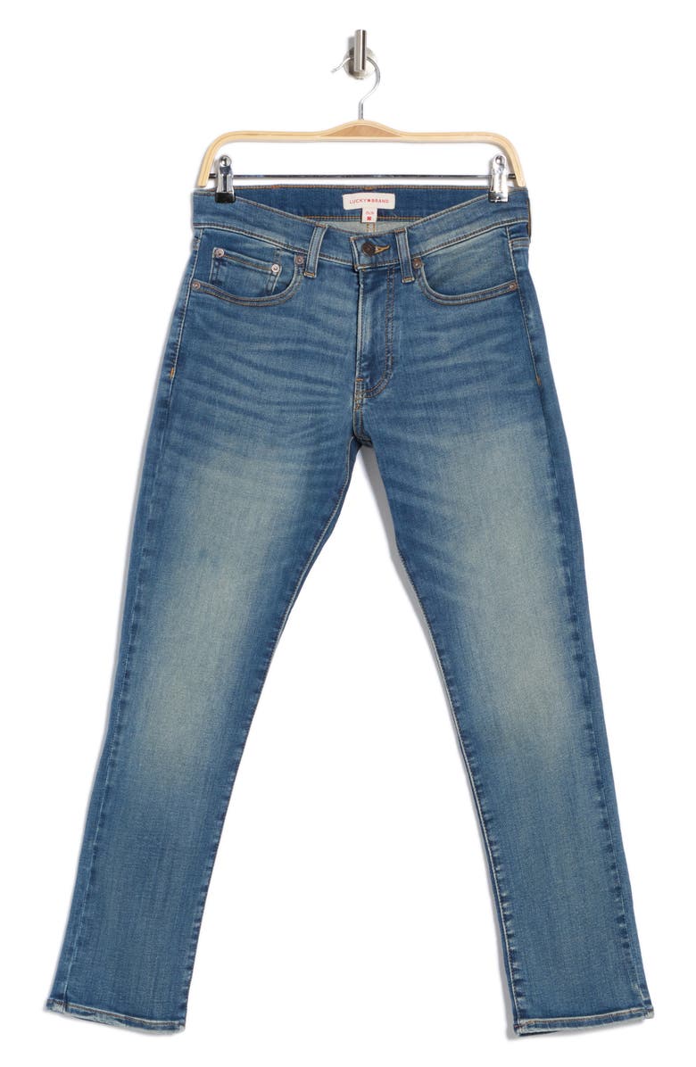 Lucky Brand 410 Athletic Straight Leg Jeans, Alternate, color, Wild Oak