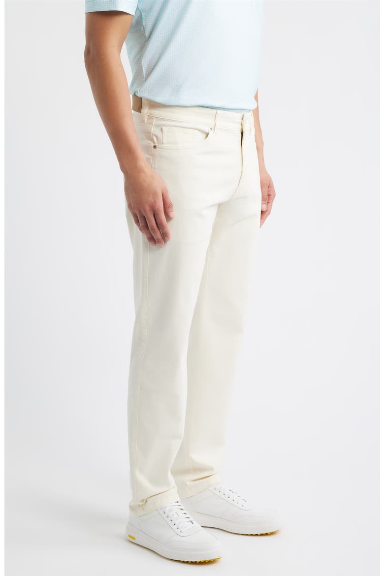 Signature Stretch Sateen Pants, Alternate, color, IVORY