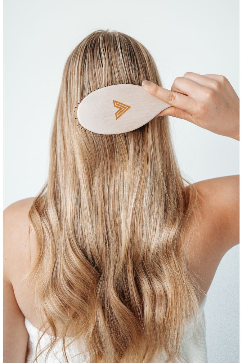 Frizz Out Hairbrush, Alternate, color, WHITE WASH