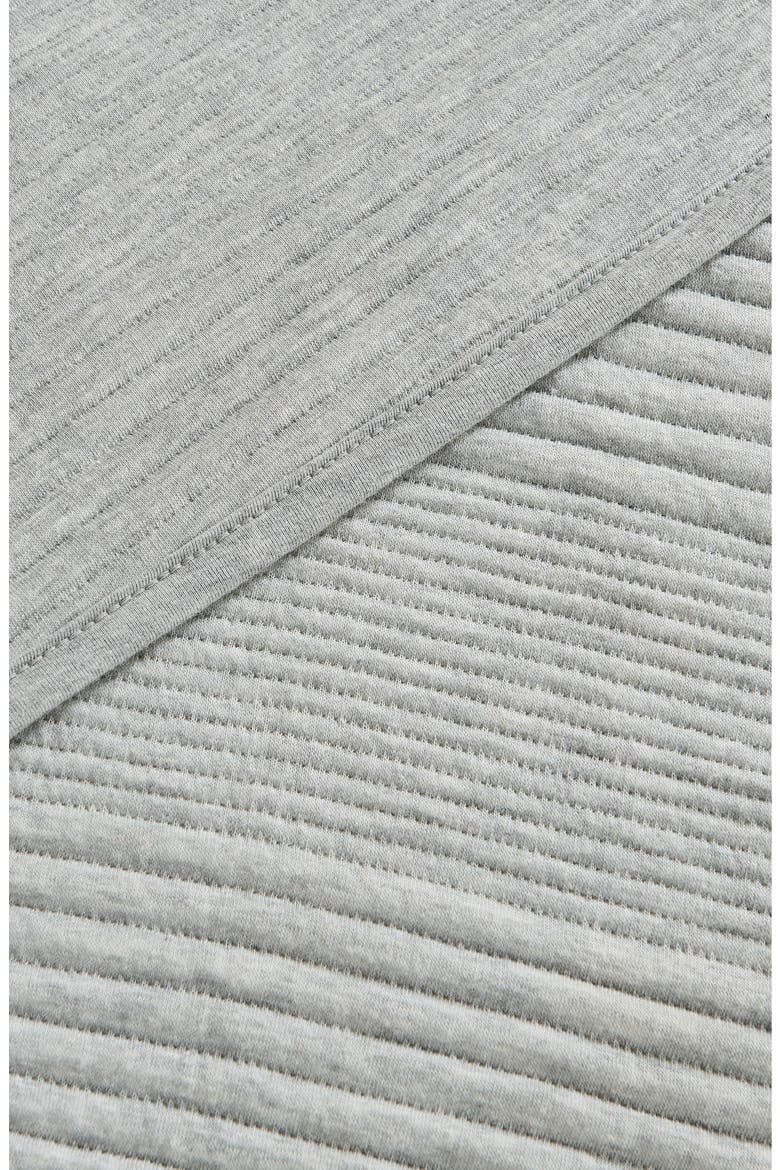 Channel Stitch Jersey Quilt Set, Alternate, color, HEATHERED LIGHT GREY