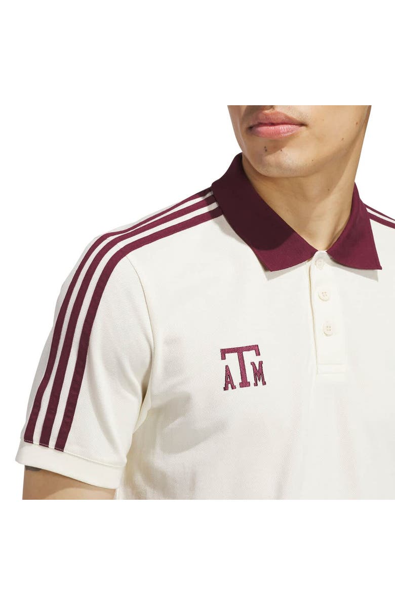 adidas Men's adidas Tan Texas A&M Aggies Throwback Polo, Alternate, color, Tan