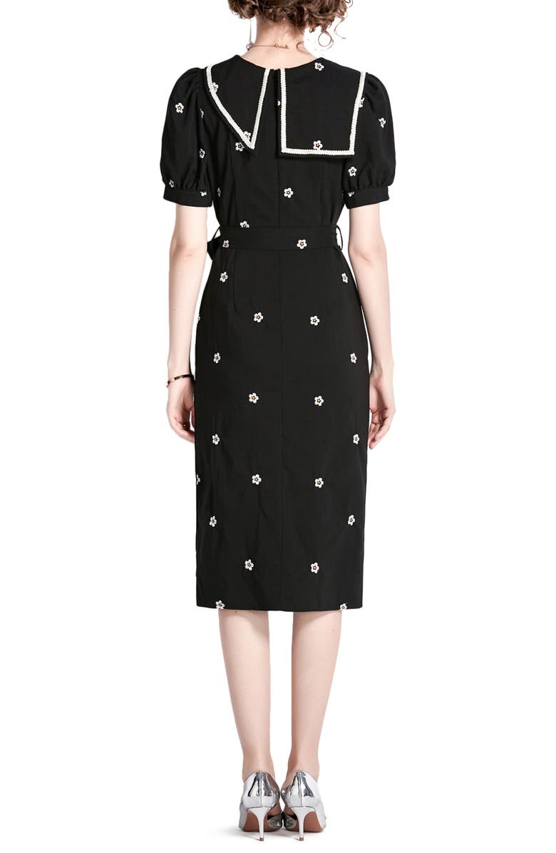 KAIMILAN Collared Short Sleeve Dress, Alternate, color, 