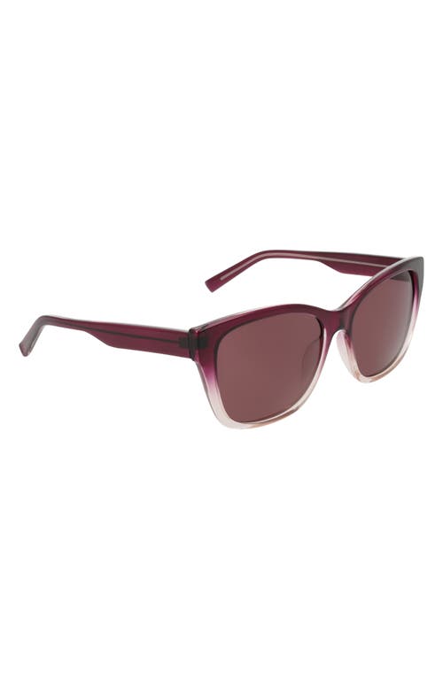 Cole Haan 57mm Modified Square Sunglasses