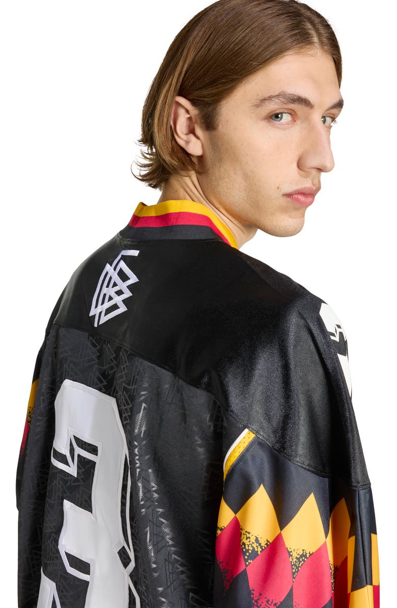 adidas DFB Germany Oversize Jersey, Alternate, color, Black