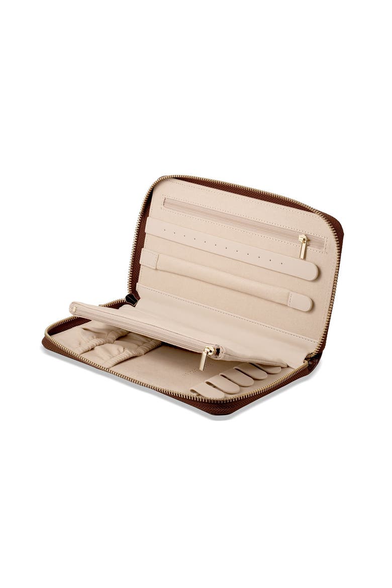 The Jewelry Travel Case, Alternate, color, Espresso
