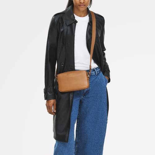 Radley Tavistock Mini Zip Around Crossbody Bag In Sand