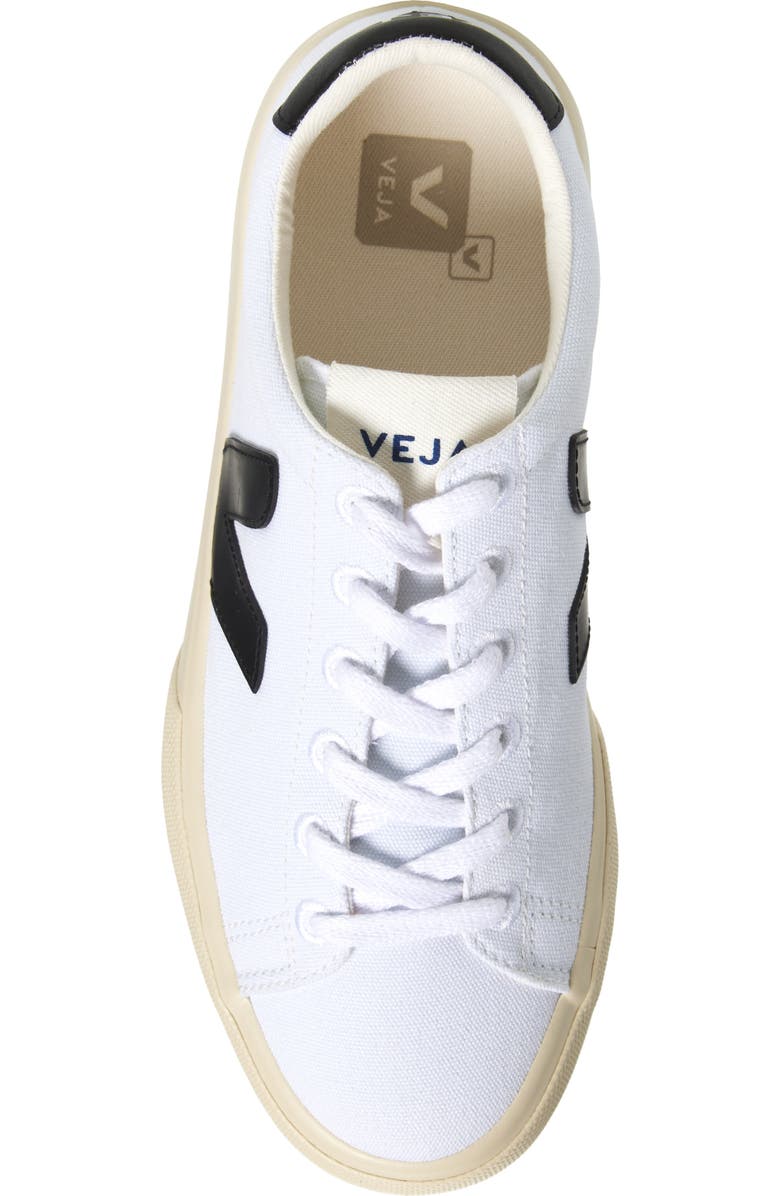 Veja Campo Canvas Sneaker, Alternate, color, White Black
