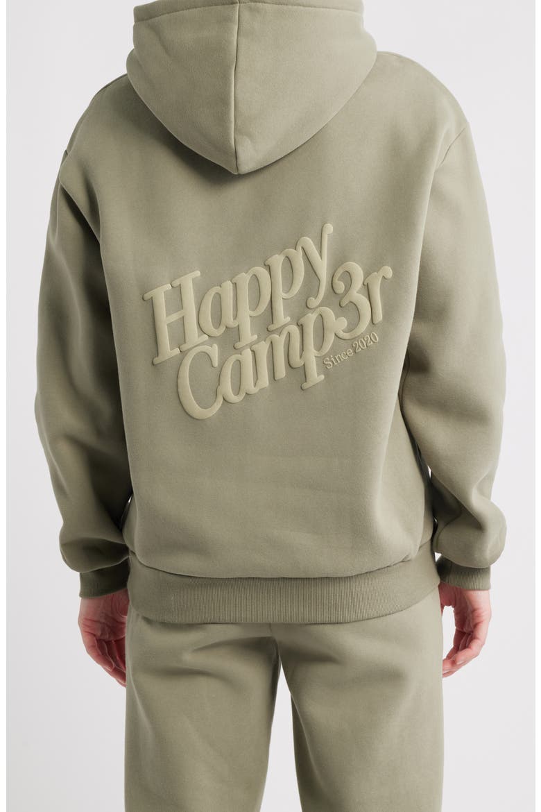 Puff Series Core Logo Cotton Blend Hoodie, Alternate, color, DUSTY OLIVE