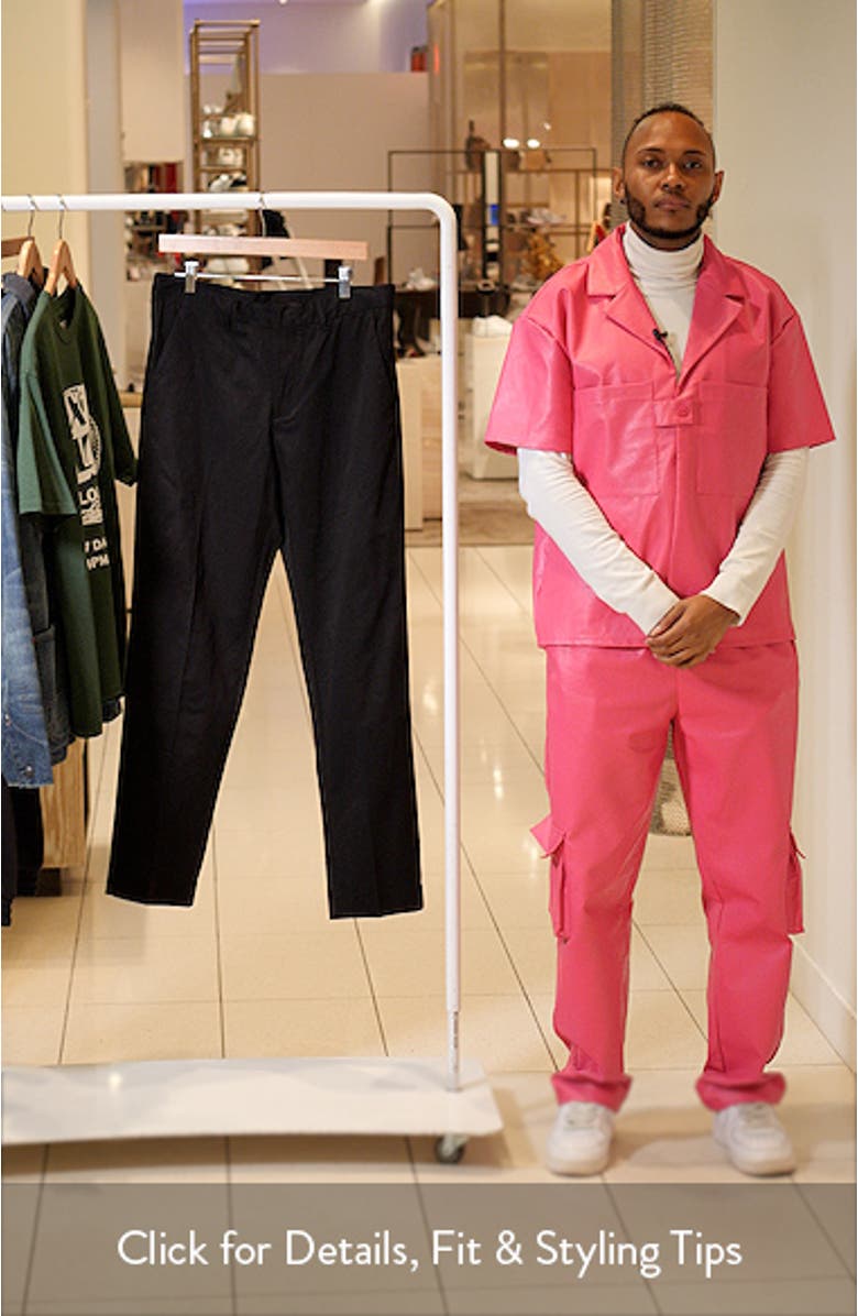 Regular Fit Cotton Blend Dress Pants, sales video thumbnail