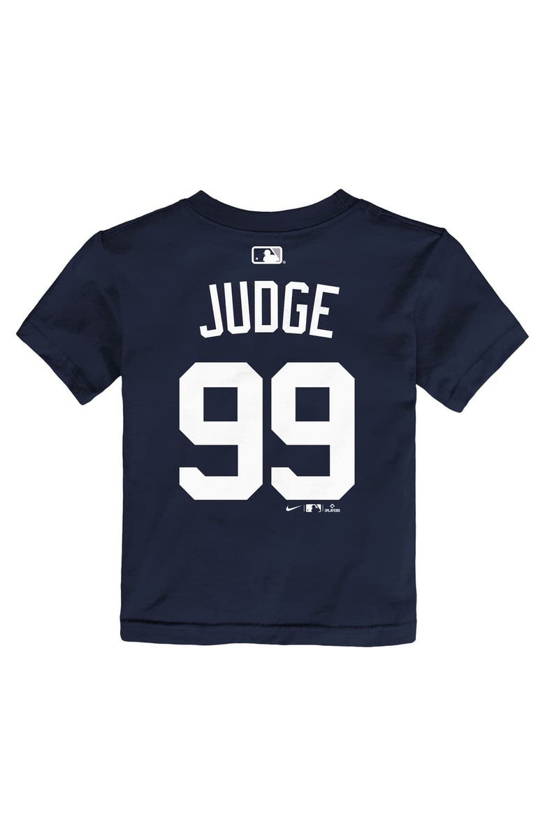 Nike Toddler Aaron Judge Navy New York Yankees Name & Number T-Shirt, Alternate, color, Navy