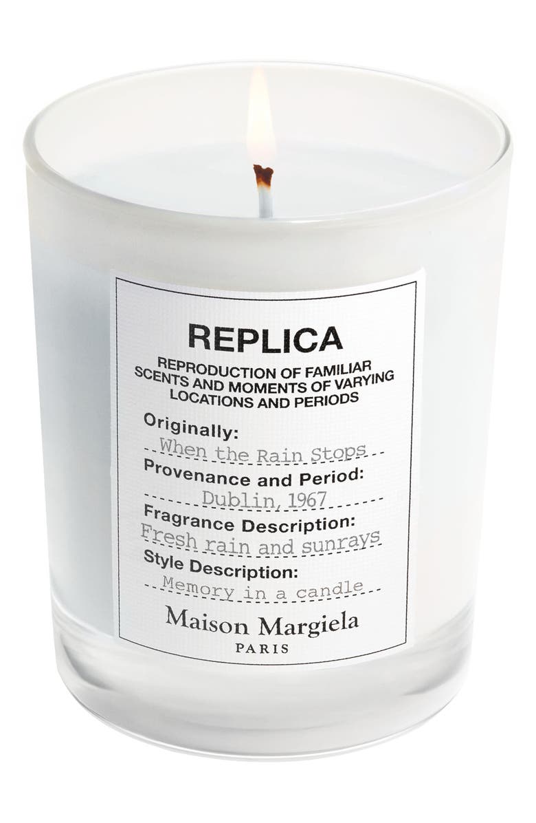 Maison Margiela Replica When the Rain Stops Candle, Main, color,