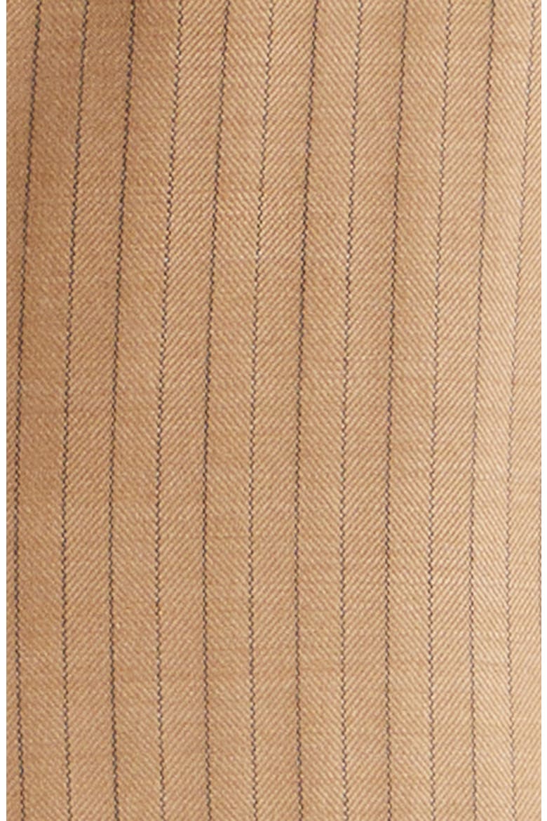 Subtle Saxony Herringbone Stripe Sportcoat, Alternate, color, EBF CAMEL