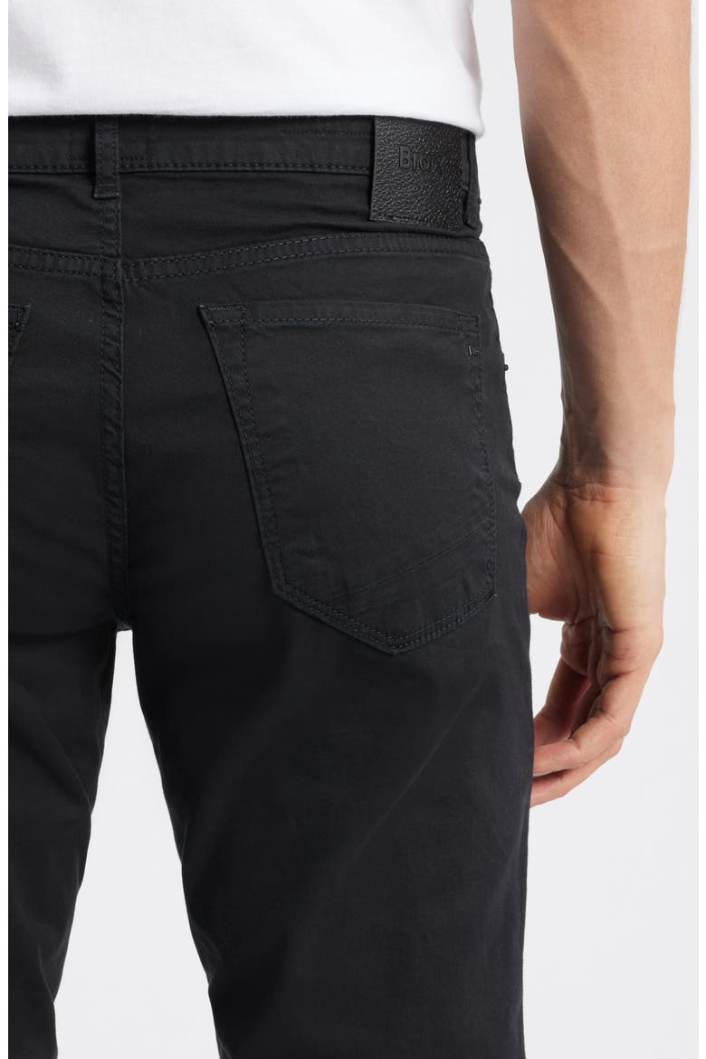Chuck Modern Fit Marathon Cotton Stretch Twill Pants, Alternate, color, BLACK
