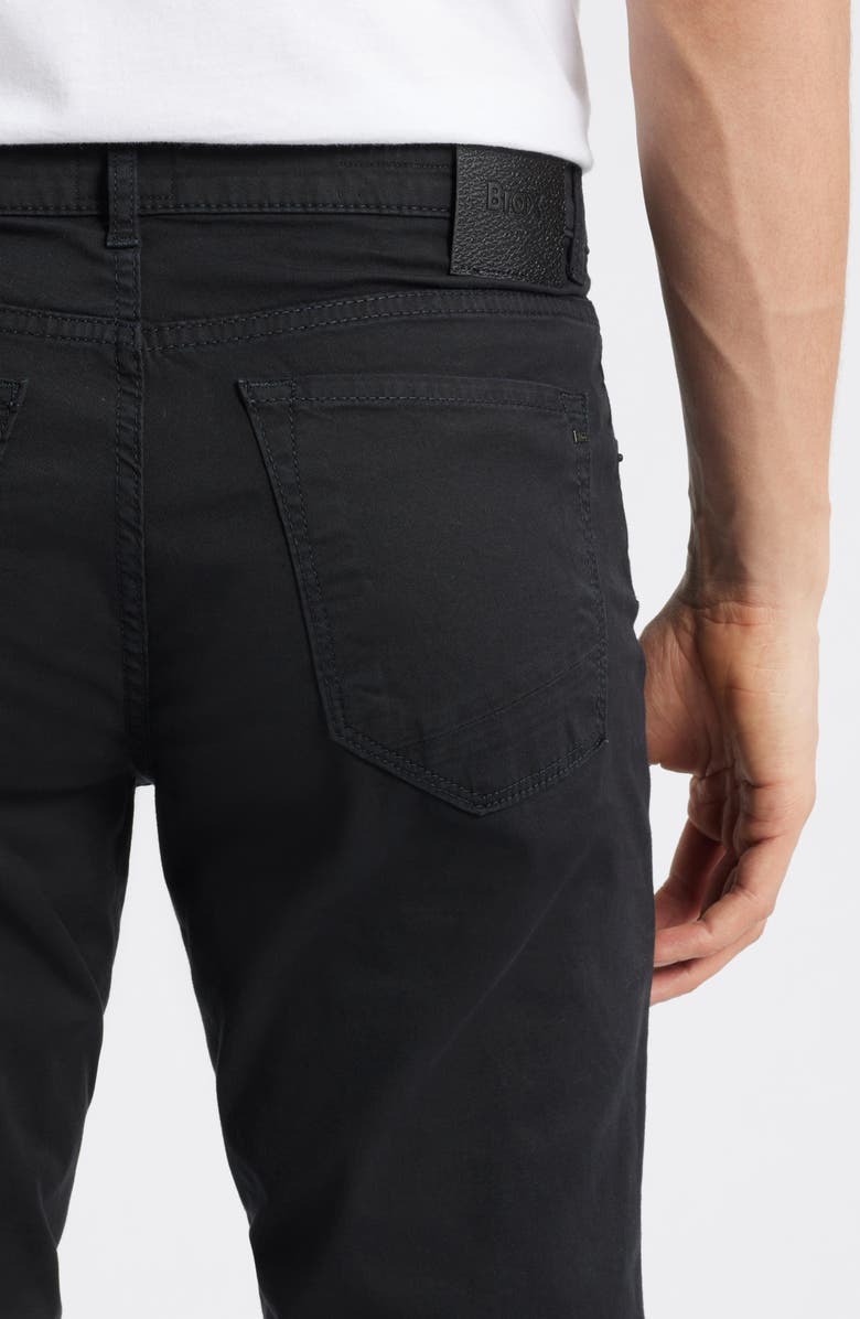 Brax Chuck Modern Fit Marathon Cotton Stretch Twill Pants, Alternate, color, Black