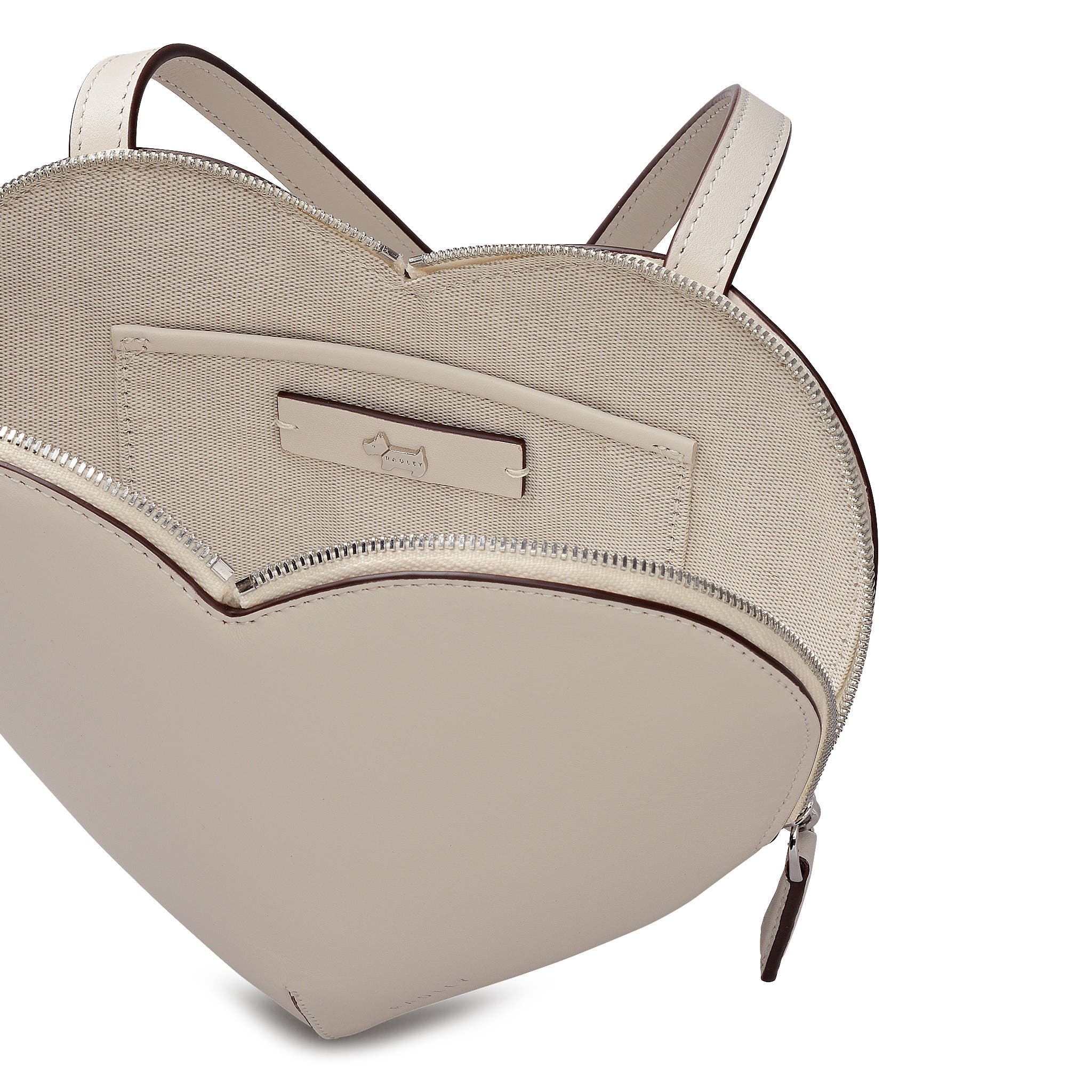 Radley Heart Street Medium Ziptop Crossbody Bag, Alternate, color, Salt