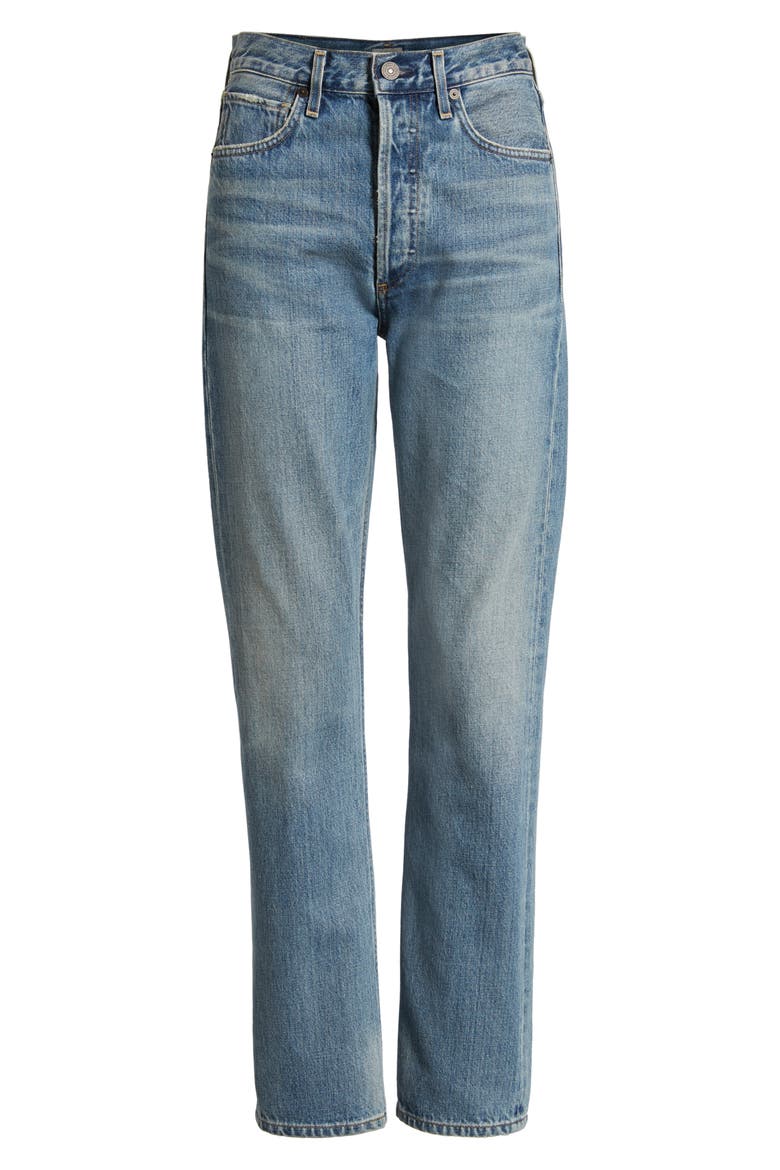 Straight Leg Jeans, Alternate, color, BARROW