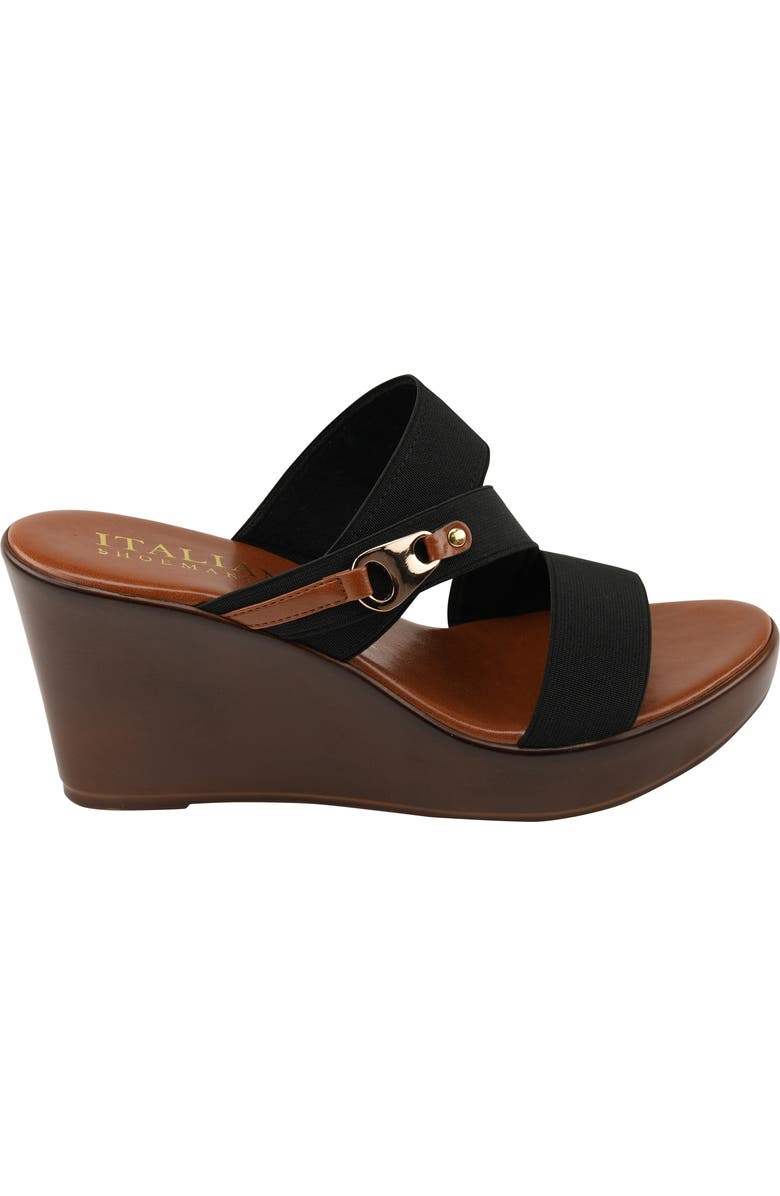 ITALIAN SHOEMAKERS Koda Wedge Slide Sandal, Alternate, color,