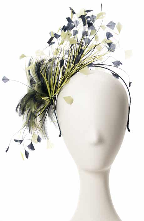 Collection XIIX Multicolored Feather Fascinator