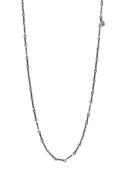 Artisan Sterling Silver Chain Necklace