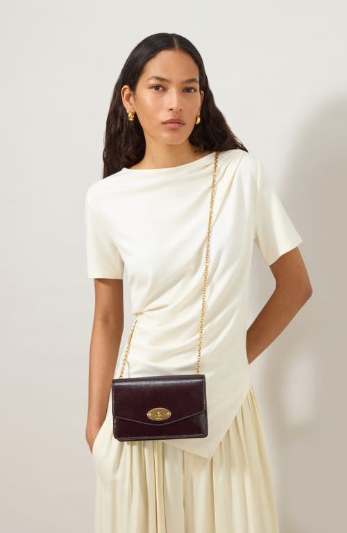 Mulberry Small Darley Patent Leather Crossbody Bag