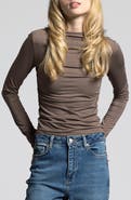 WEEKEND LOS ANGELES Rose Ruched Top