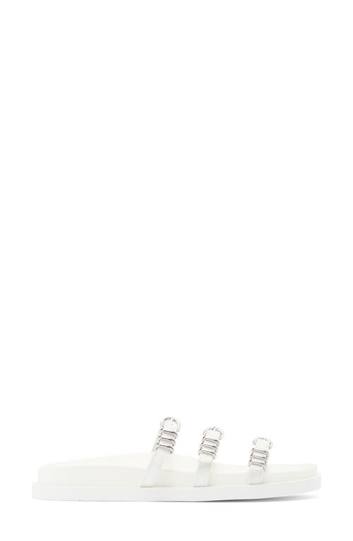 Abound Aimbee Slide Sandal In Ivory Croco