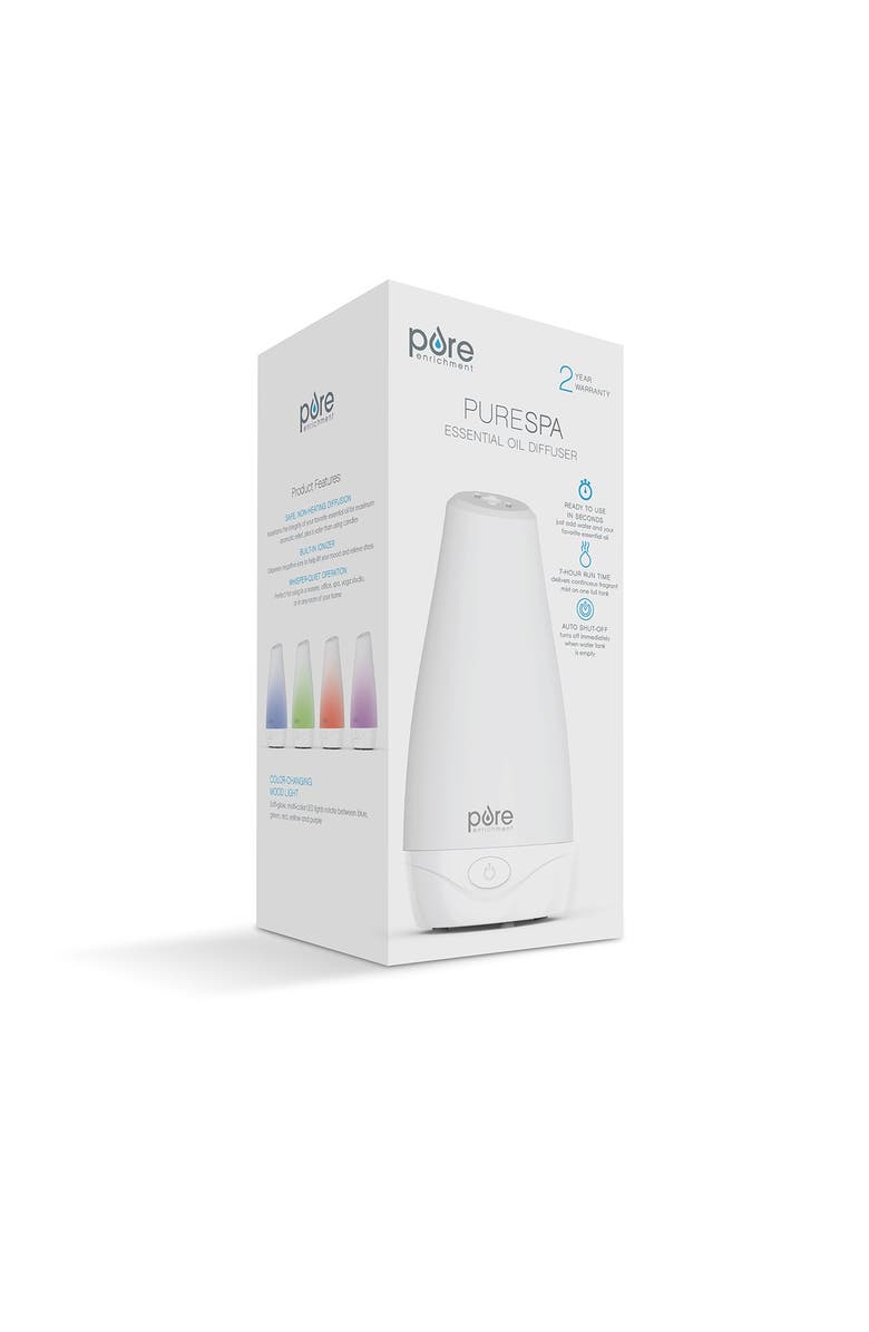 PURE ENRICHMENT PureSpa Essential Oil Diffuser, Alternate, color, 0