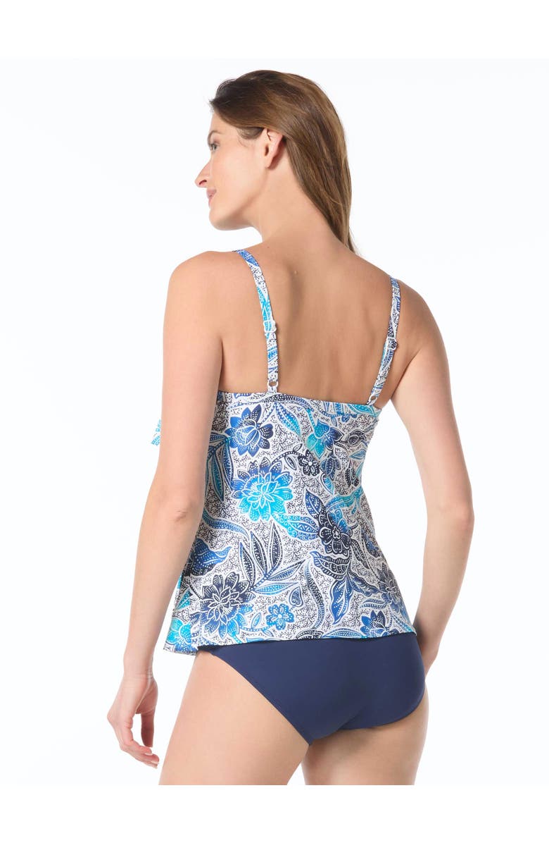 Beach House Swim Jane Ruffle Tankini, Alternate, color, White