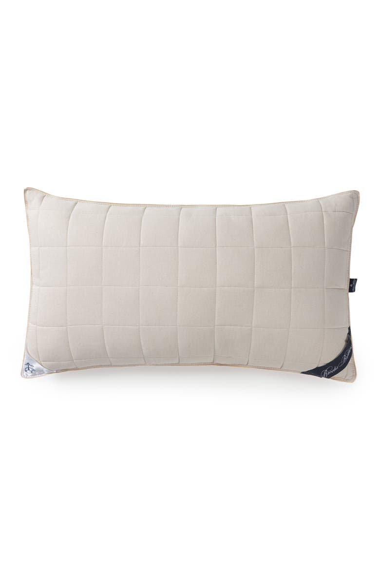 Linen Pillow, Main, color, CREAM
