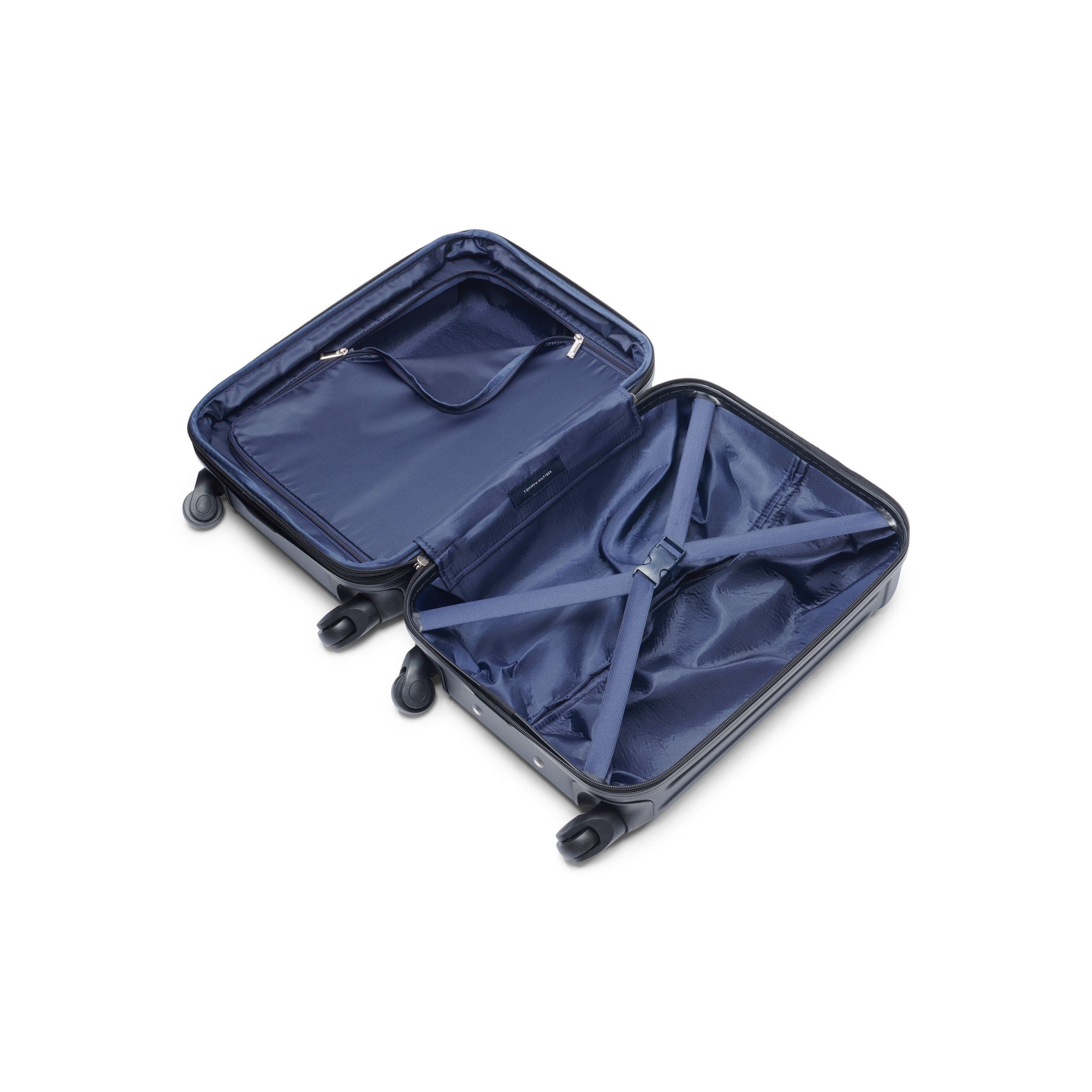 Tommy Hilfiger Big Hilfiger 20" Upright Suitcase, Alternate, color, Navy