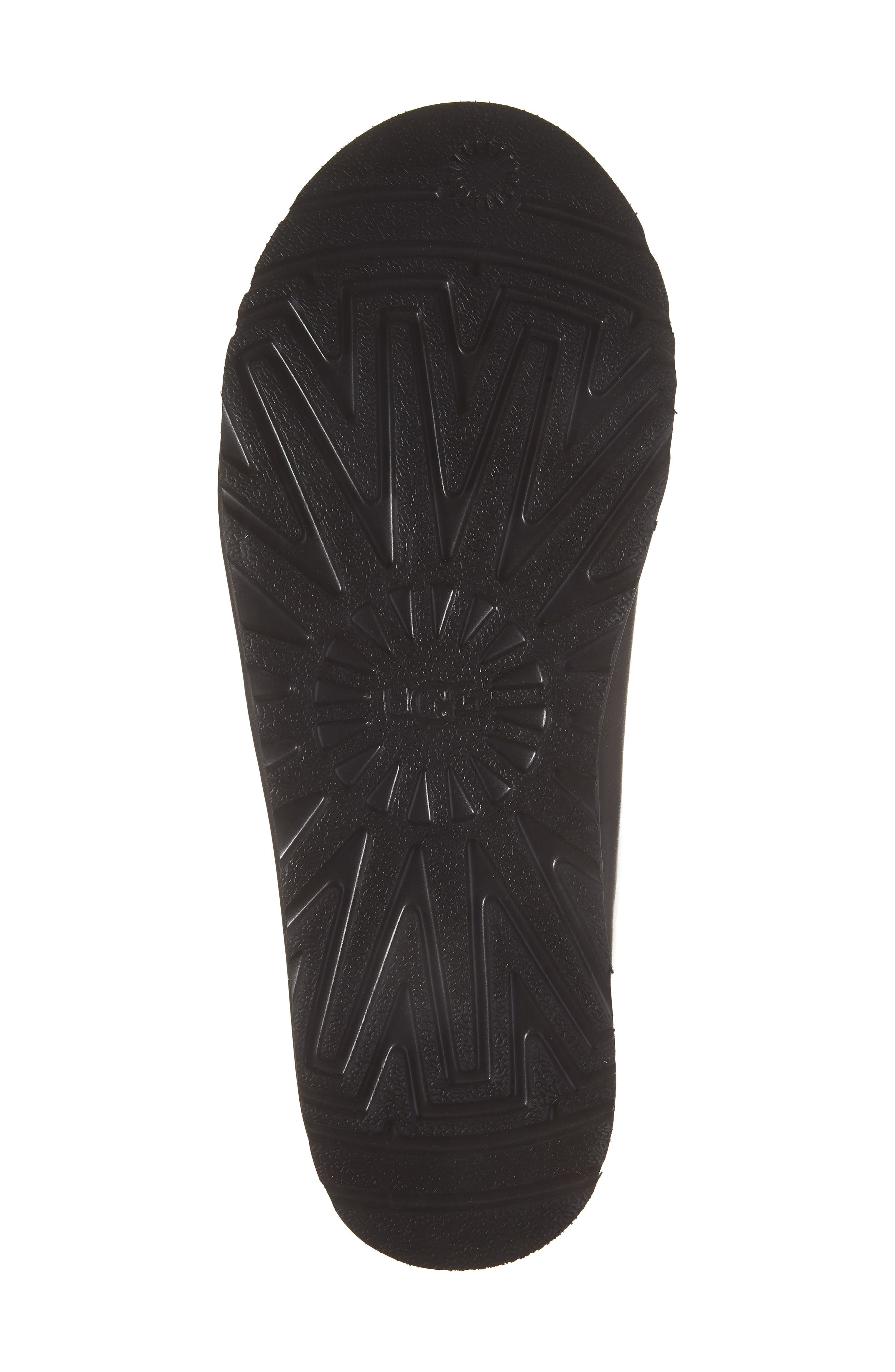 Tasman Leather Slipper, Alternate, color, BLACK