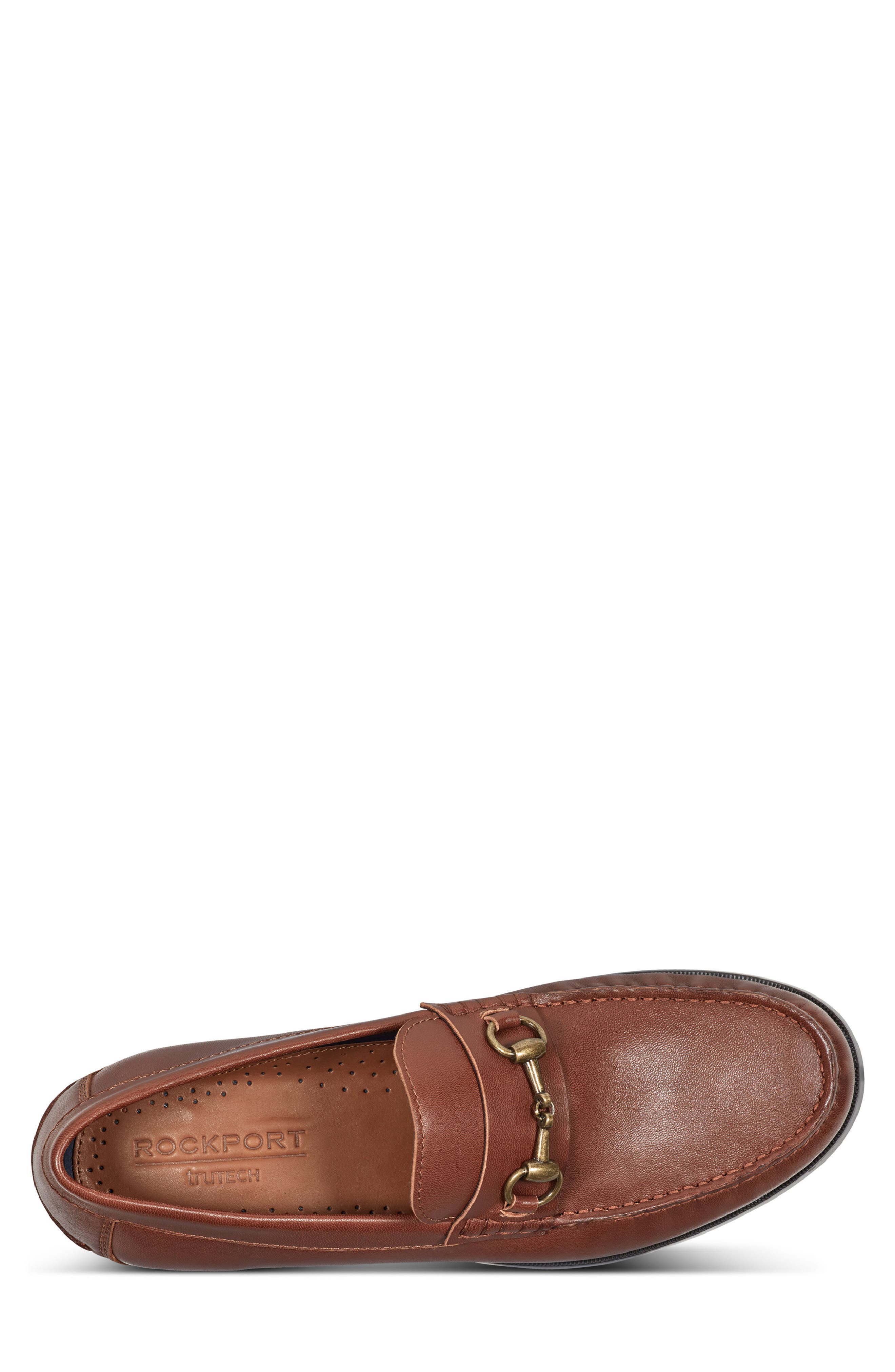 Whit Classic Bit Detail Loafer, Alternate, color, DARK BROWN