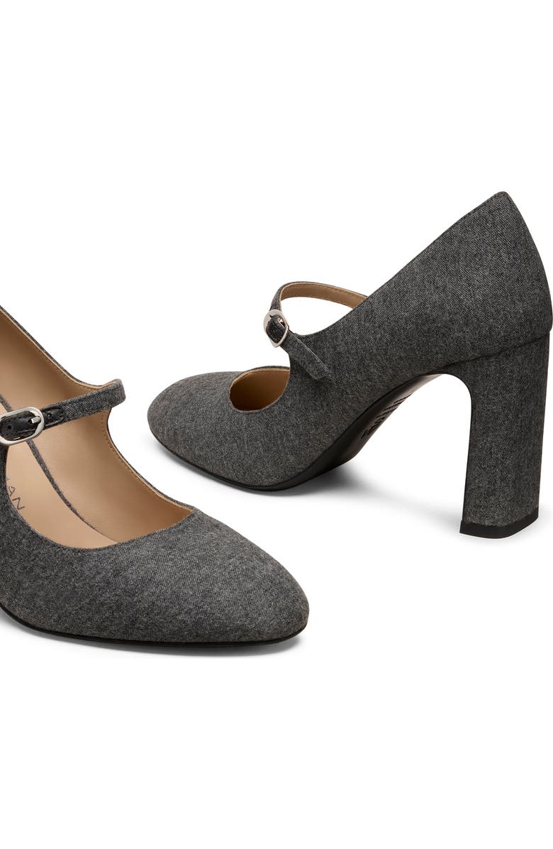 Stuart Weitzman Babette Mary Jane 85 Pump, Alternate, color, Slate