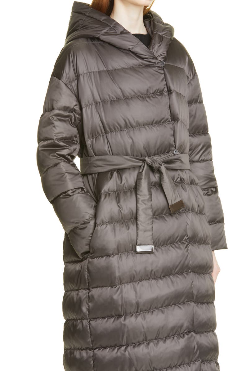 Max Mara The Cube Novelo Quilted Down Puffer Coat, Alternate, color,