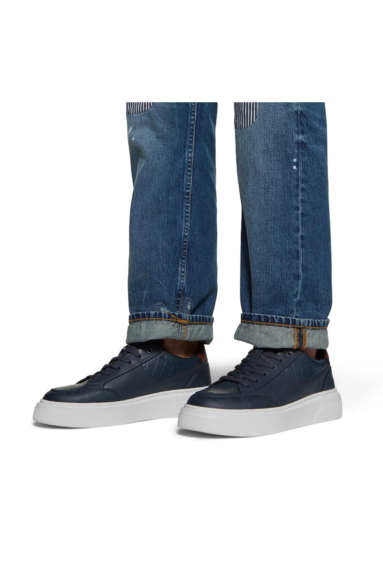 ALDO Oakdale Sneaker, Alternate, color, Navy