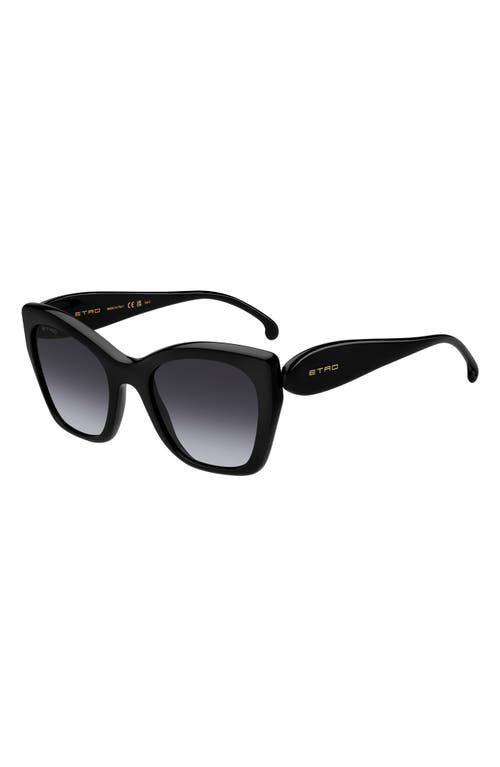 Etro 54mm Gradient Cat Eye Sunglasses