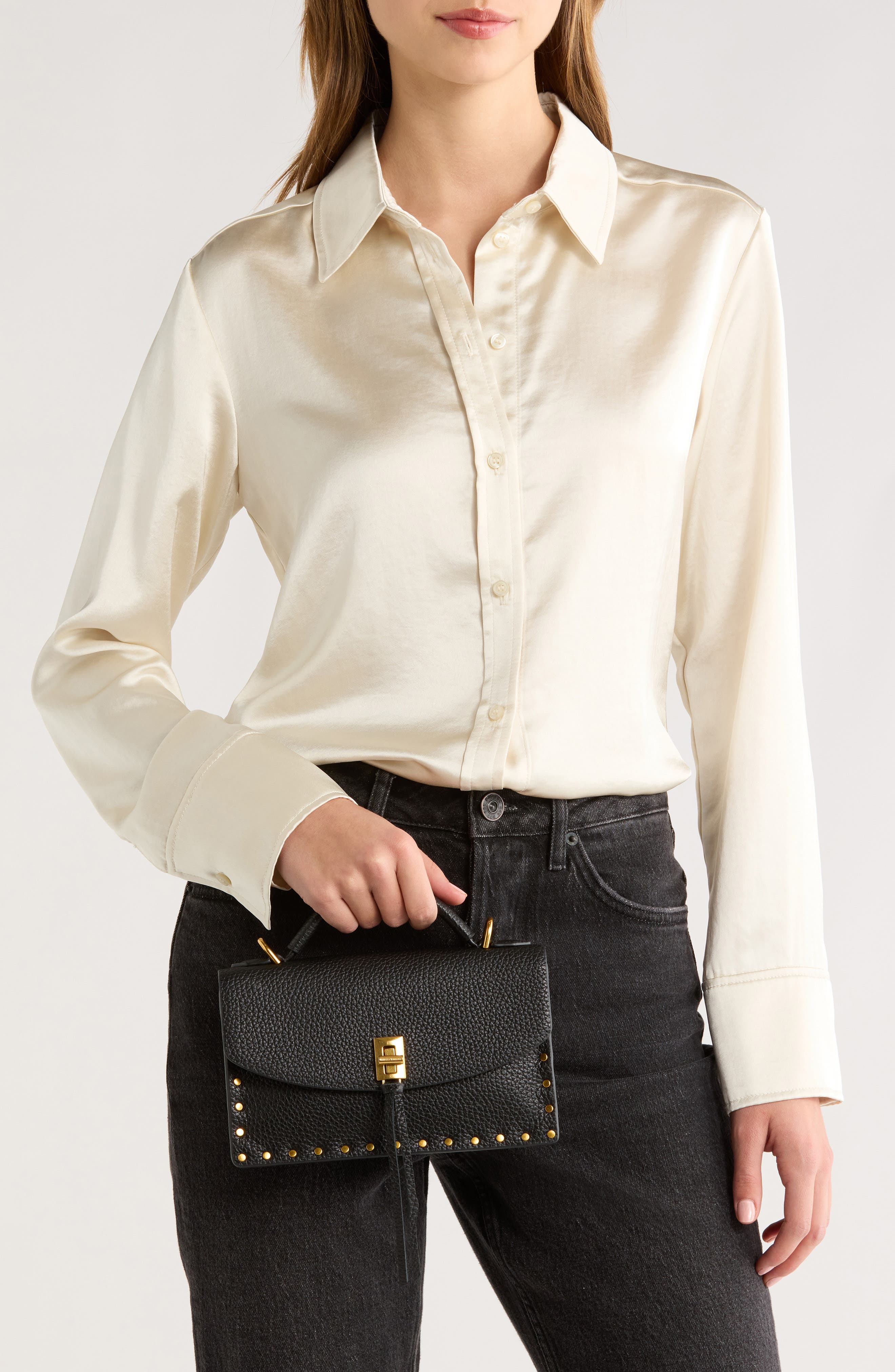 Rebecca Minkoff Darren Leather Crossbody Bag, Alternate, color, 