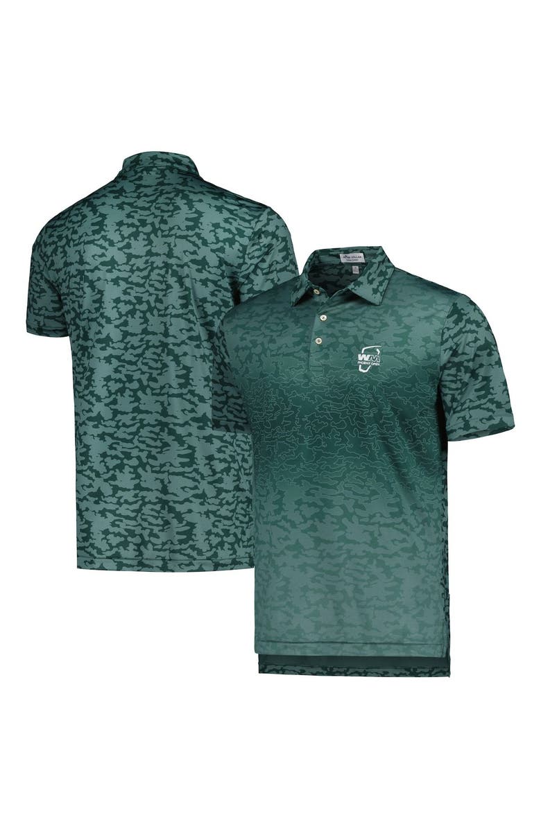 Peter Millar Men's Peter Millar Green WM Phoenix Open Sail Jersey Polo, Main, color, 
