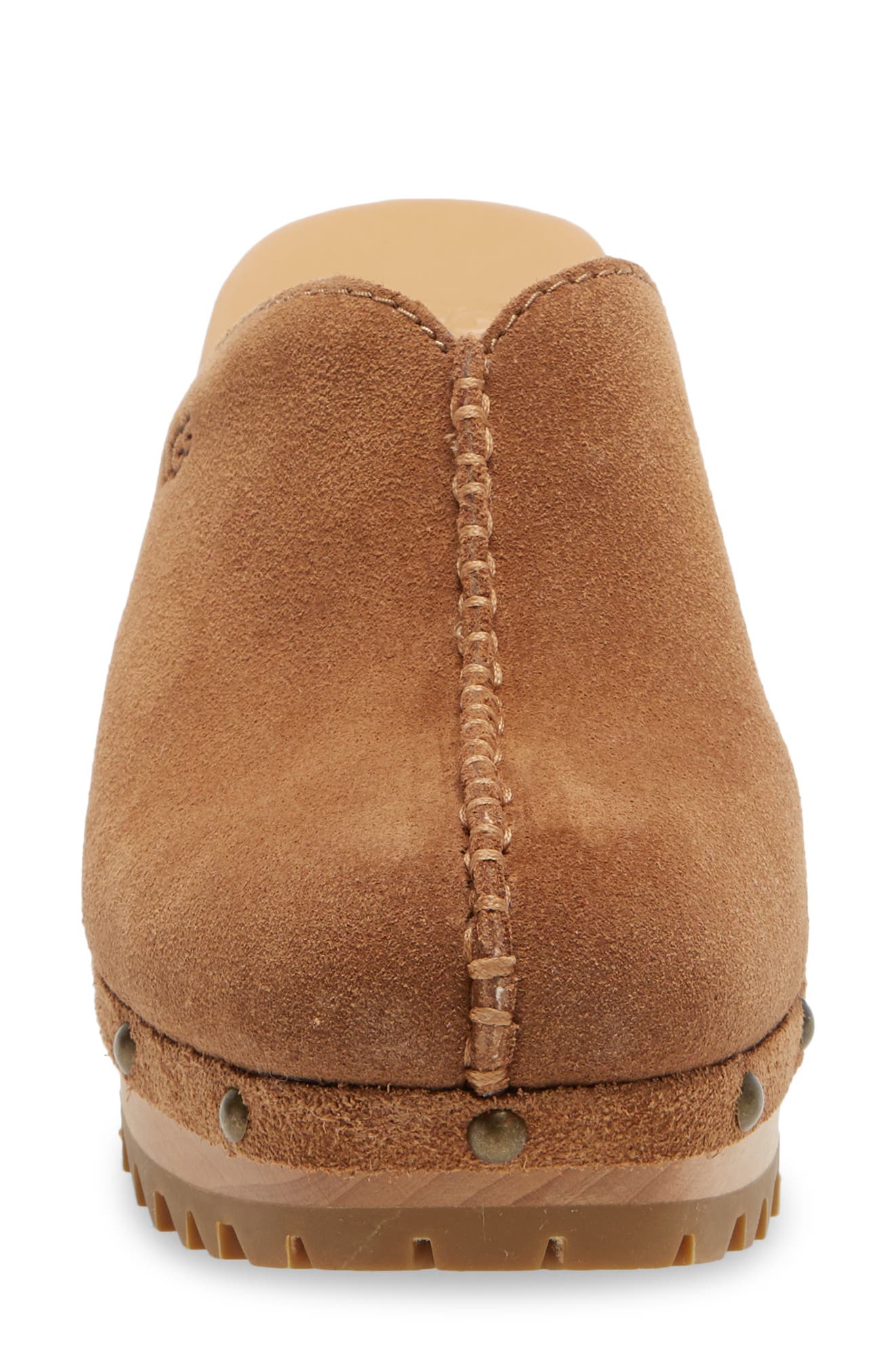 Judi Clog, Alternate, color, CHESTNUT SUEDE