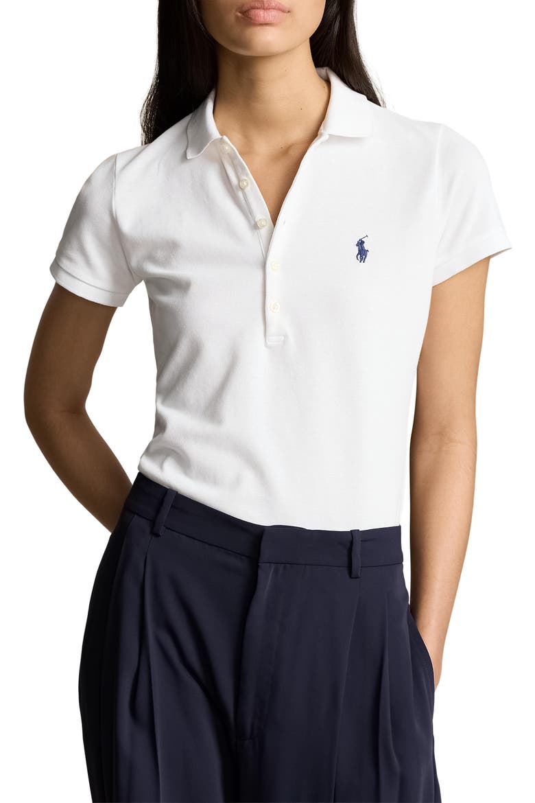 Julie Piqué Polo, Main, color, WHITE