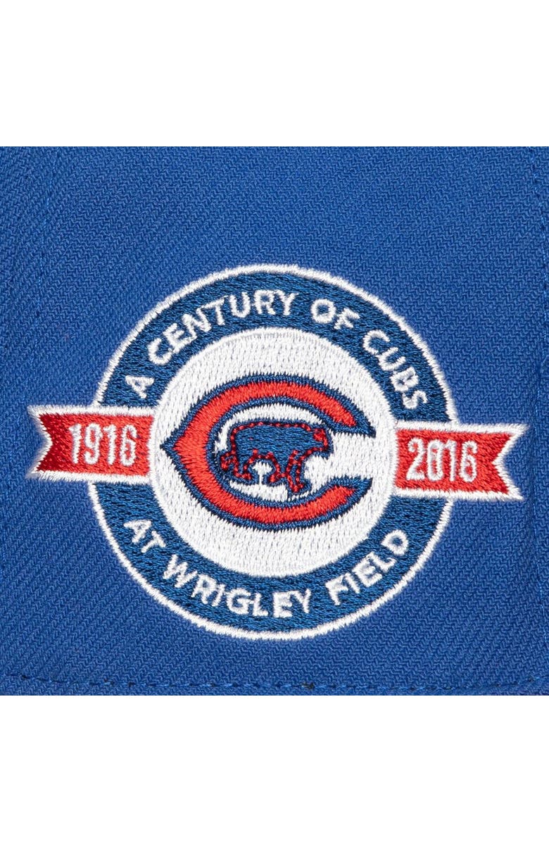 Mitchell & Ness Men's Mitchell & Ness Royal/Red Chicago Cubs Bases Loaded Fitted Hat, Alternate, color, Royal