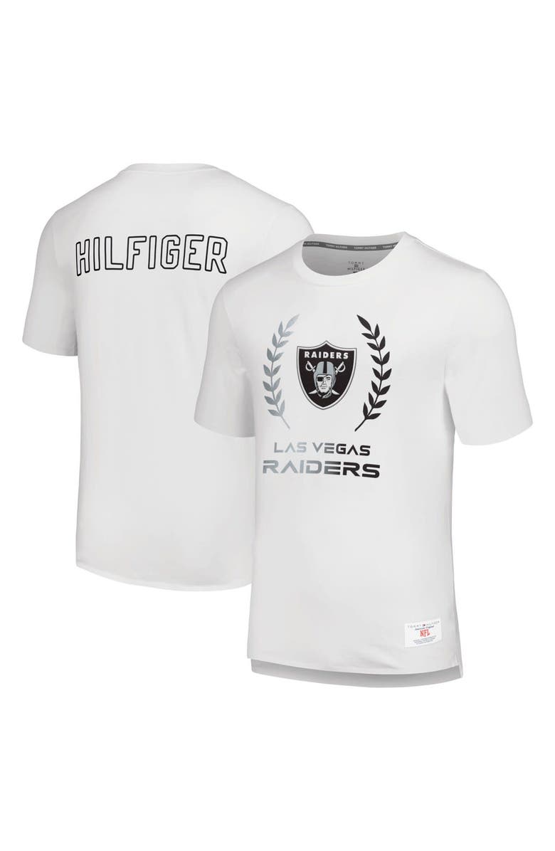 Tommy Hilfiger Men's Tommy Hilfiger White Las Vegas Raiders Miles T-Shirt, Main, color, White