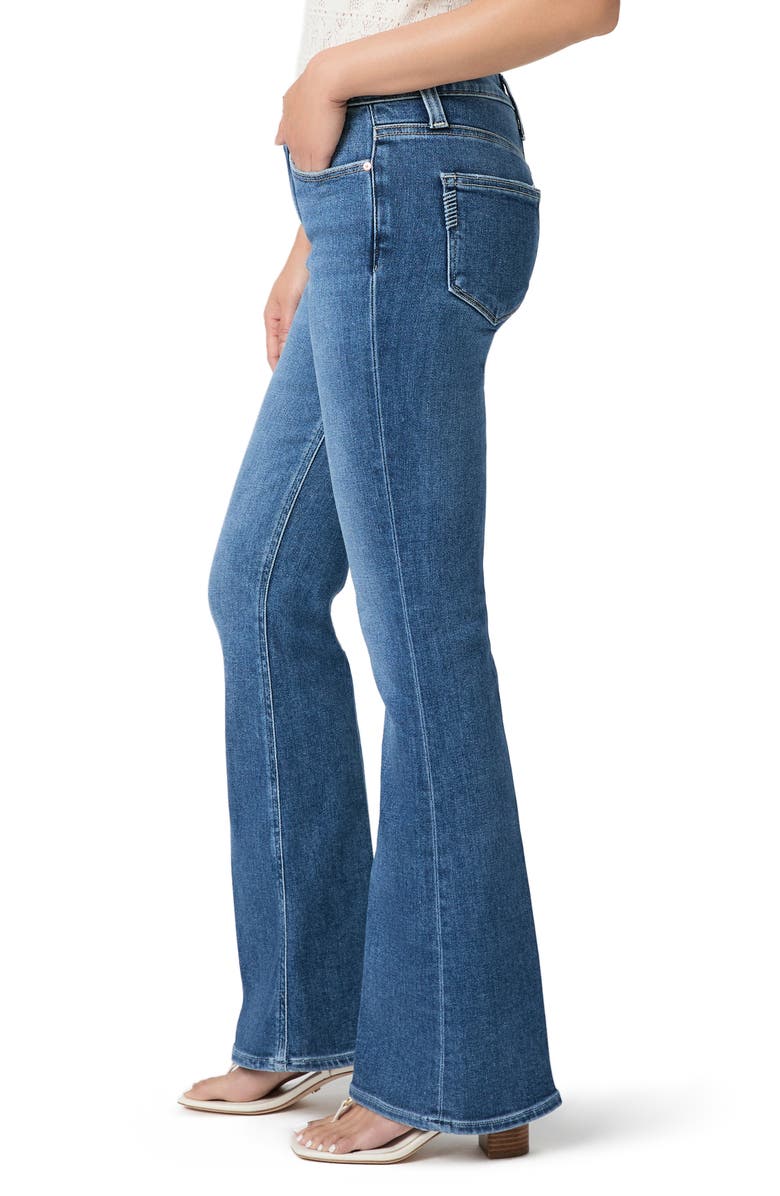 PAIGE Laurel Canyon High Waist Bootcut Jeans, Alternate, color, Monacomist