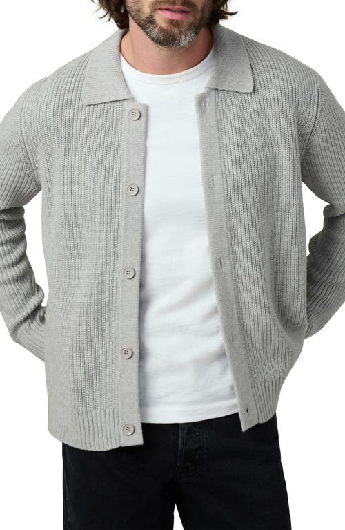 Joe's Cassian Full Button Cardigan In Gray