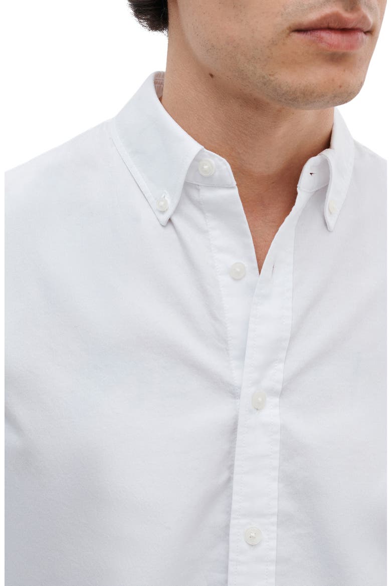 Classic Fit Oxford Button-Down Shirt, Alternate, color, WHITE