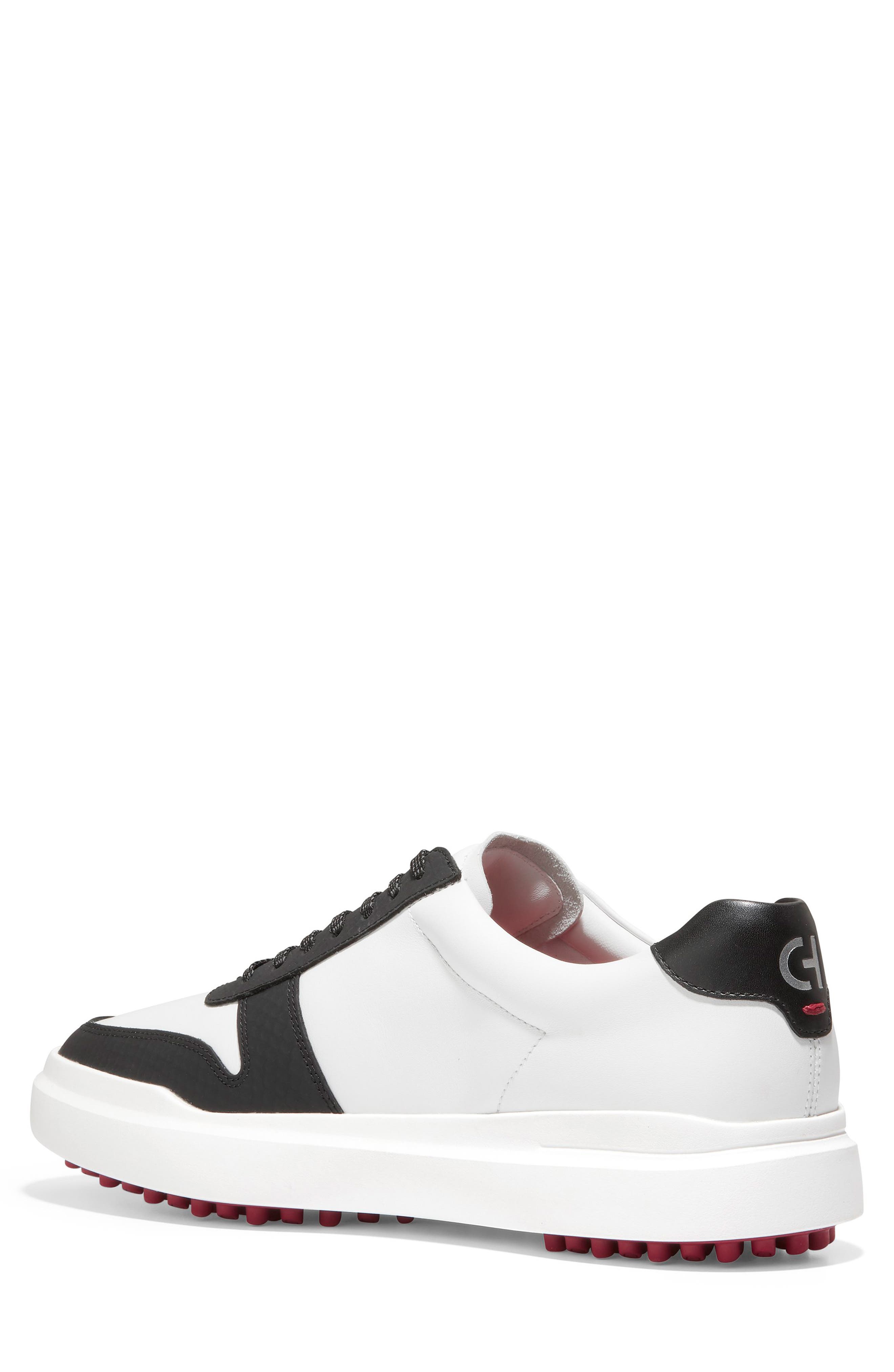 GrandPro Rally Golf Shoe, Alternate, color, OPTIC WHITE/ BLACK PYTHON