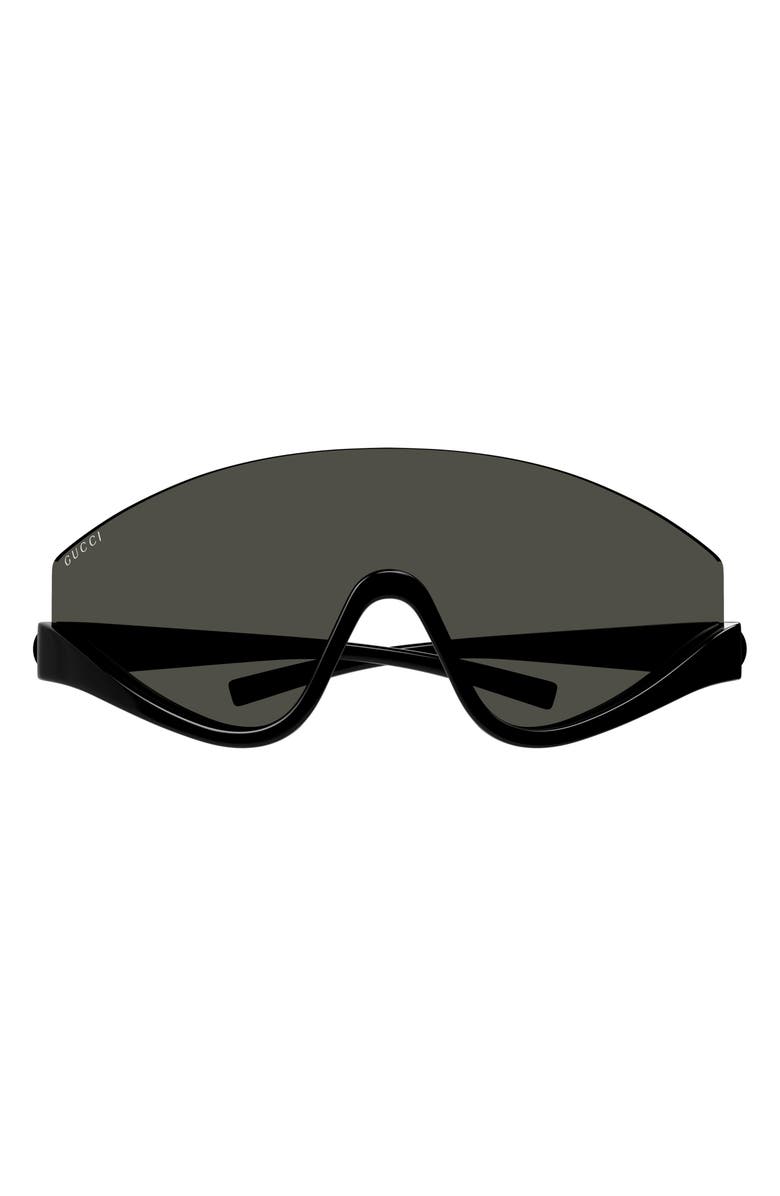 Gucci 99mm Oversize Mask Sunglasses, Main, color, 